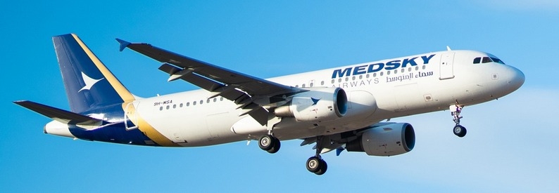 Libyan Based Medsky Airline's Newest Airplane