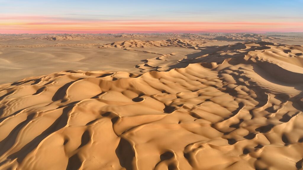 Libya Algeria Borders Dessert