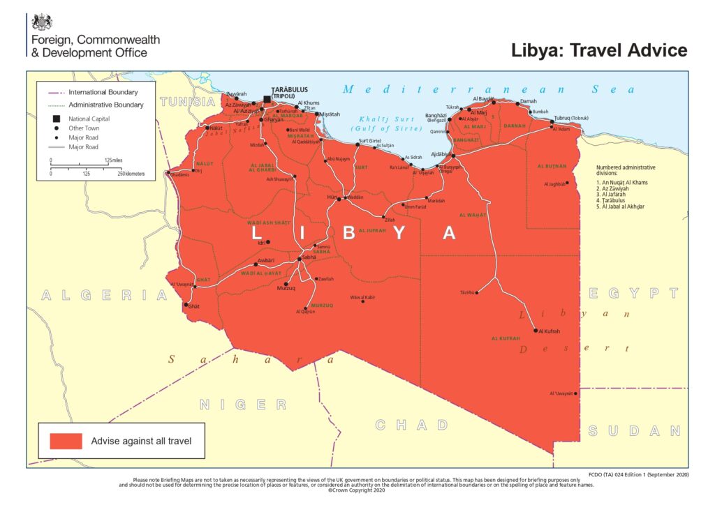 UK Foreign Commonwealth & Development Office Travel Advice for Libya.jpg