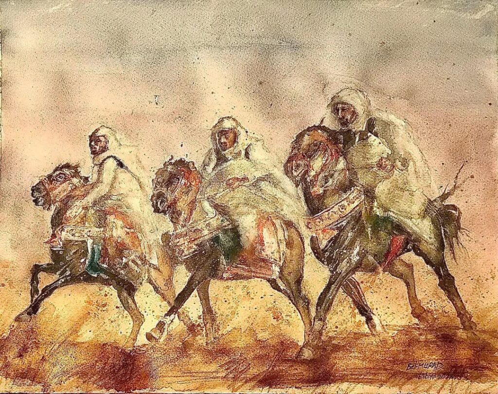 Murad Belhaj's Rijāl al-Rimāya